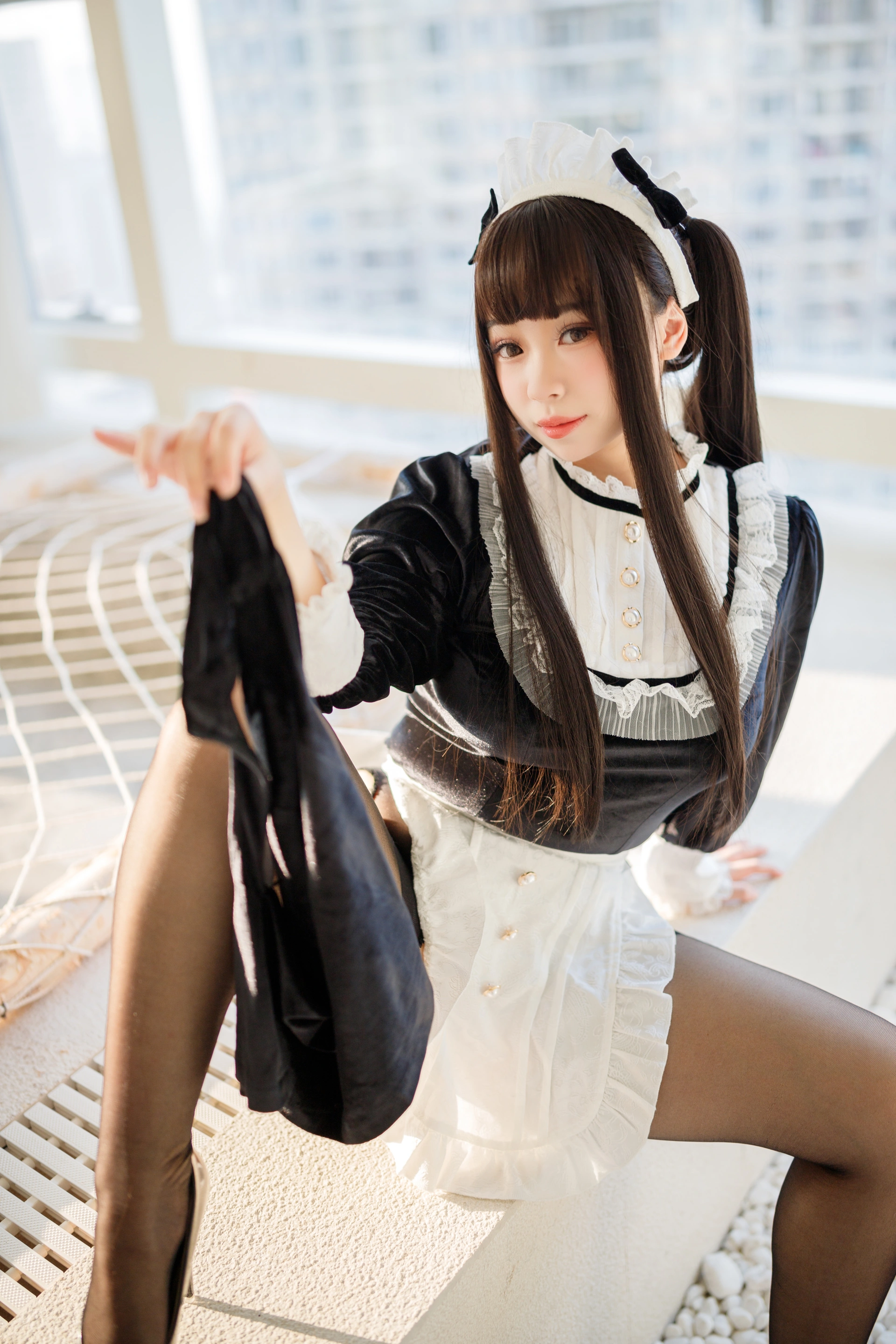 胡桃猫Kurumineko - NO.007 更衣女仆 3